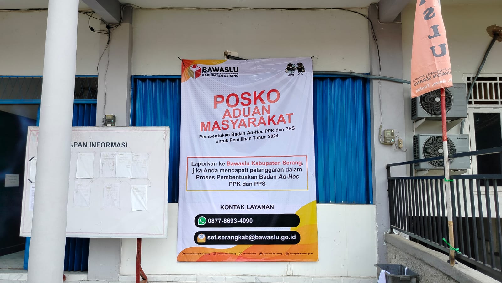 Posko Aduan Masyarakat Pembentukan PPK dan PPS