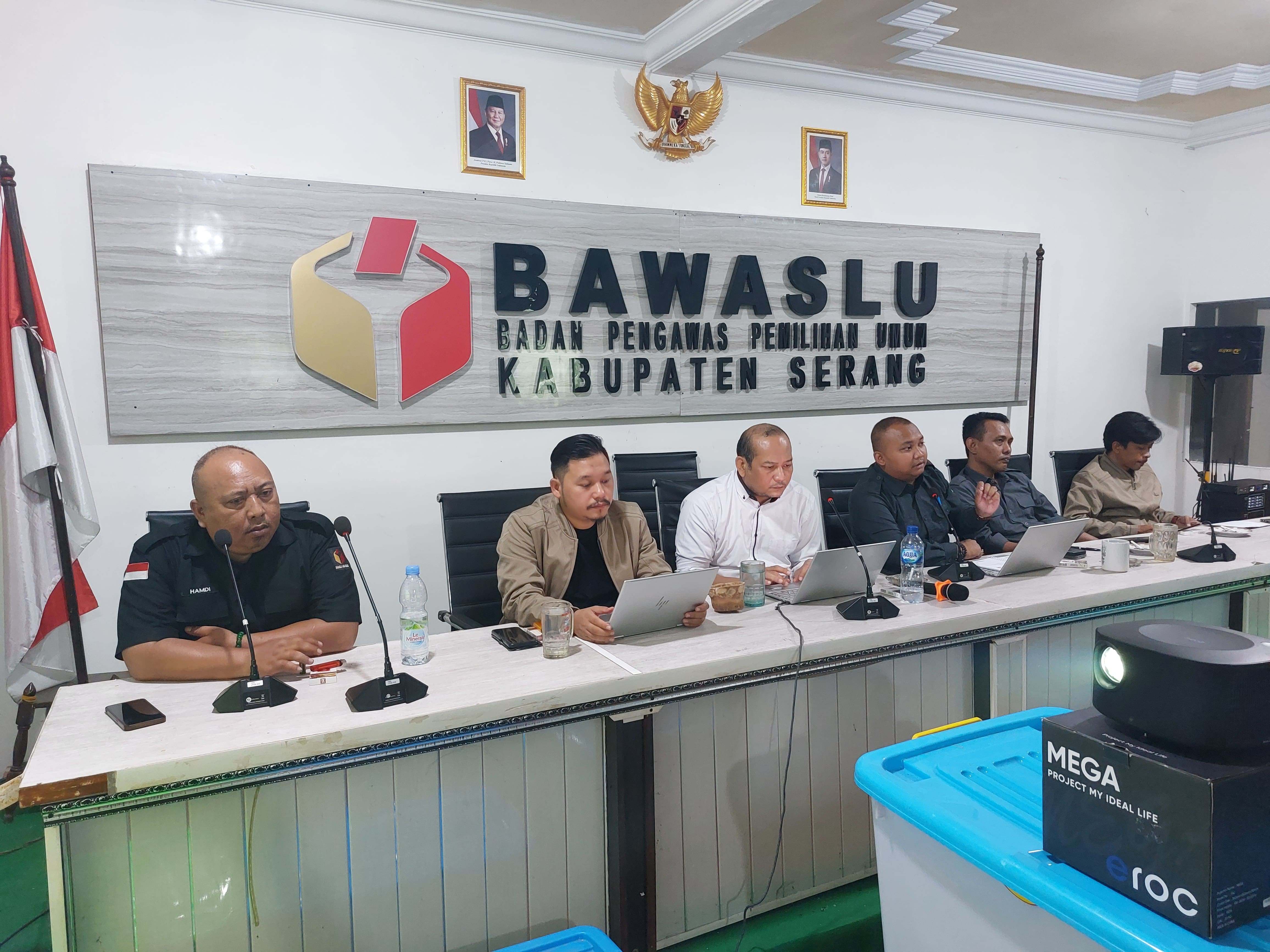 Rapat Pembahasan Hasil Penelusuran Dugaan Temuan Politik Uang