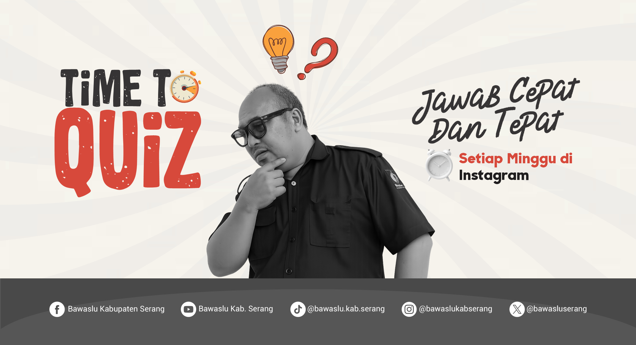 Kuis Instagram Bawaslu Kabupaten Serang 2026