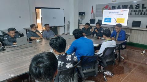 Konsolidasi Demokrasi Bersama PMII Serang