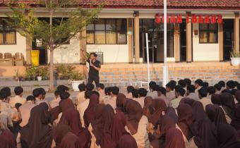 Bawaslu Goes To School SMAN 1 Baros